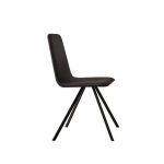 silla metalica junco carcasa tapizada moderna industrial salon comedor contract hosteleria