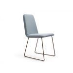silla sonica moderna metalica tapizada salon comedor carcasa