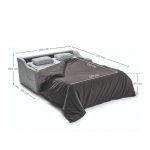 medidas tecnico sofa cama moderno derek apertura italana descanso confort