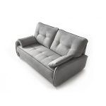 detalle sofa cama moderno gala tapizado ancho reducido apertura italiana confort descanso