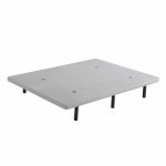 base tapizada konna con patas metalicas descanso dormitorio