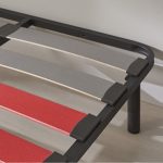 detalle somier lamas trixi refuerzo patas acero dormitorio descanso