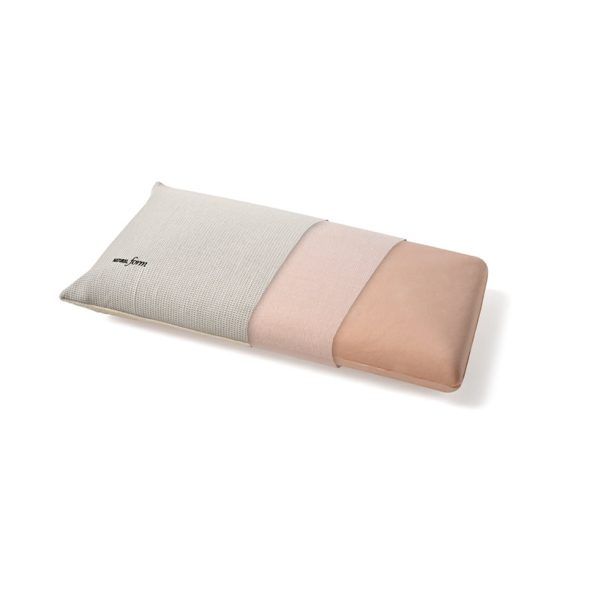 detalle interior almohada viscoelastica gales dos caras reversible descanso dormitorio