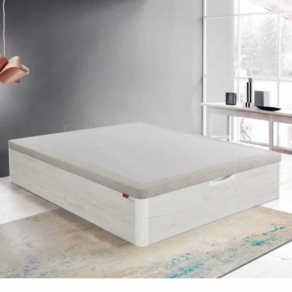 canape abatible goya tirador incrustado madera dormitorio matrimonio juvenil al suelo