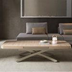 mesa centro comedor convertible helena elevable electrica extensible salon comedor melamina