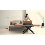 detalle elevable extensible mesa centro comedor helena melamina electrica