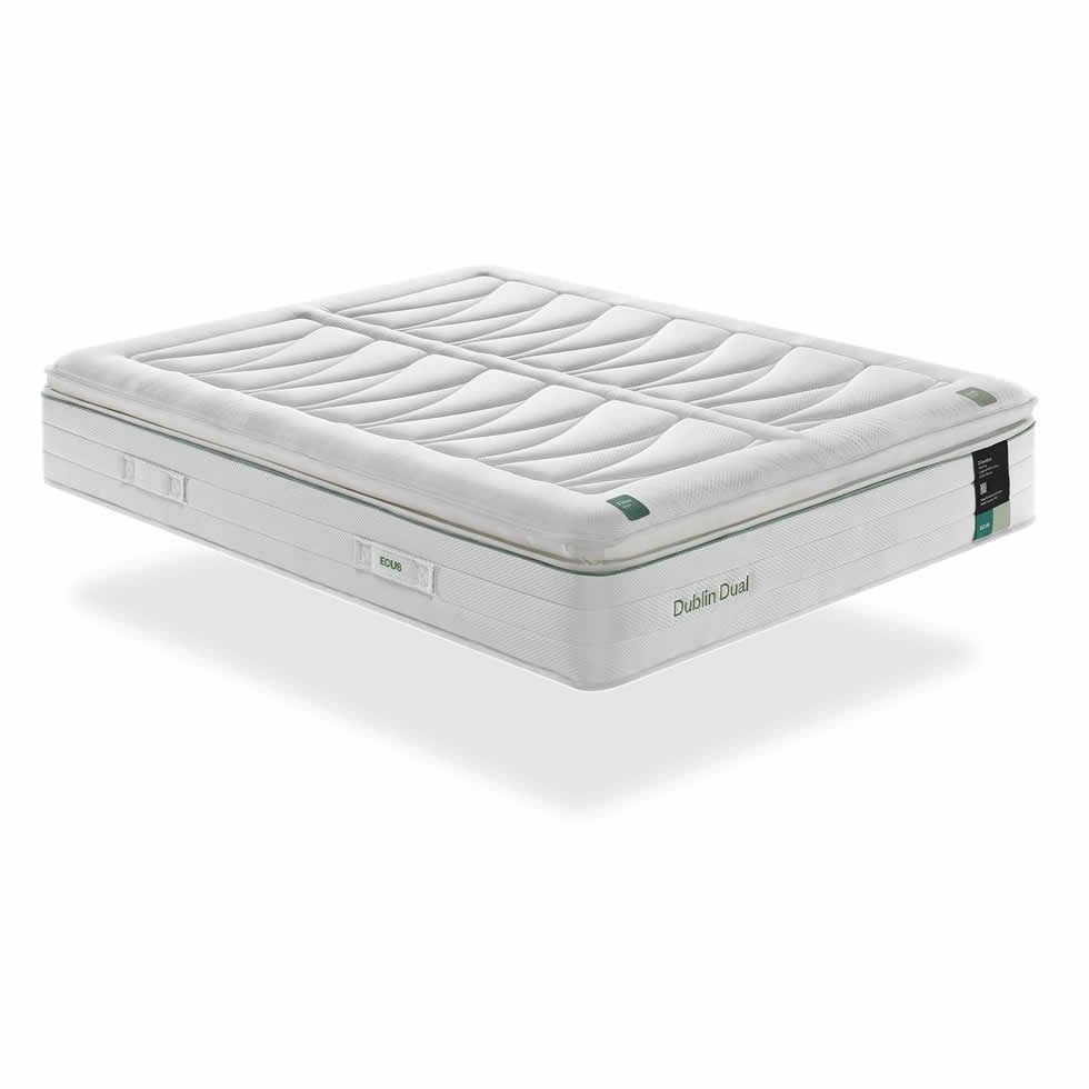 colchon dual ecus dublin descanso dormitorio