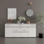 ambiente aparador moderno lara puertas cajones hogar nordico almacenaje madera
