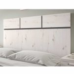 cabezal melamina moderno andy albian grafito dormitorio matrimonio colgar