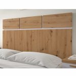 cabezal melamina moderno andy artisan blanco dormitorio matrimonio colgar