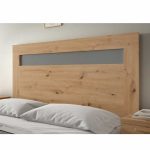 cabezal dormitorio matrimonio gina moderno industrial melamina