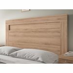 cabezal dormitorio matrimonio gina moderno industrial melamina