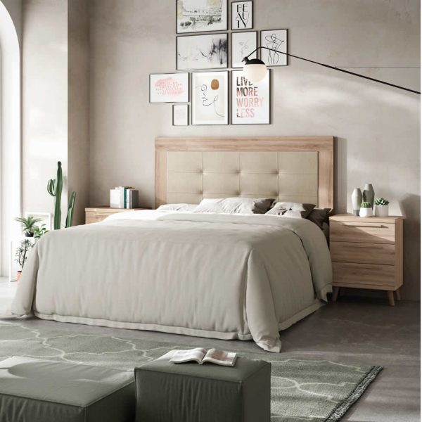 dormitorio matrimonio melamina axis moderno canape abatible mesitas cabezal moderno