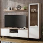 mueble salon modular moderno melamina menorca almacenaje composicion comedor