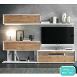 muebles salon composicion moderna ibiza almacenaje melamina