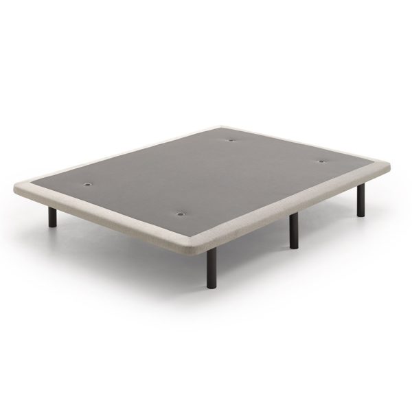 base tapizado bremen dormitorio patas metálicas perfilada descanso