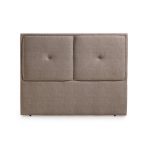cabezal tapizado moderno tiffani botones dormitorio descanso