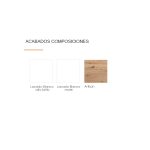 aabados muestras muebles salon composicion moderna natura colores