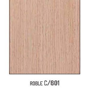 acabado muestra color roble c/601 mesa sillas moderno pemi comedor centro