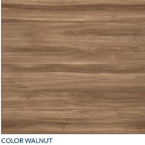 muestra color acababo walnut melamina pemi mesa helena longway